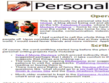 Tablet Screenshot of personalephemera.com